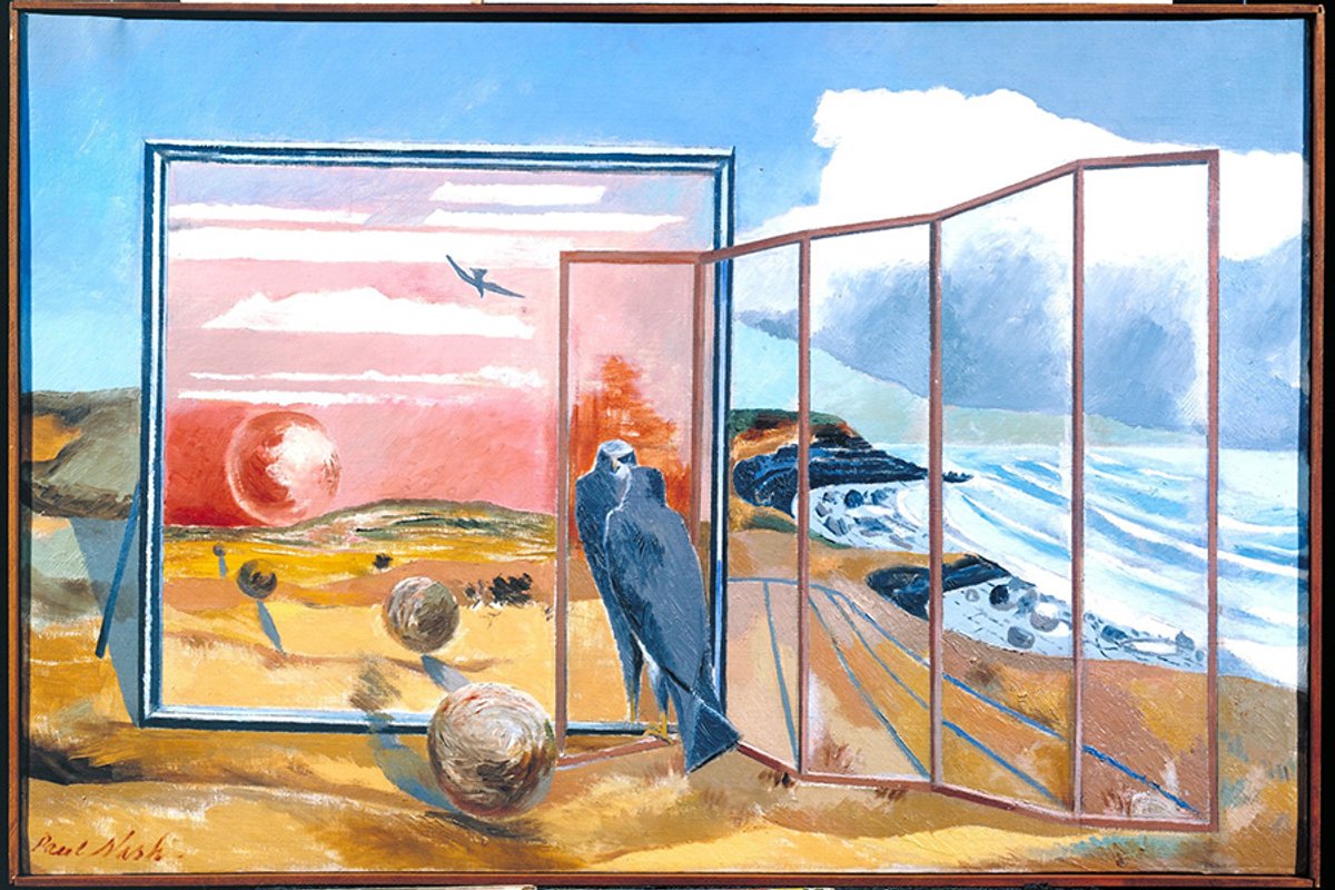 Paul Nash, Landscape from a Dream (1936-38) Courtesy Tate London