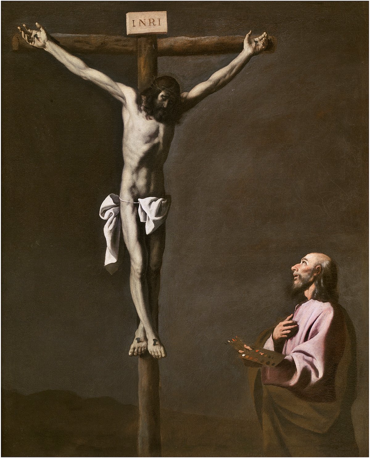 Francisco de Zurbarán’s Crucified Christ with a Painter (around 1650)
Museo Nacional del Prado