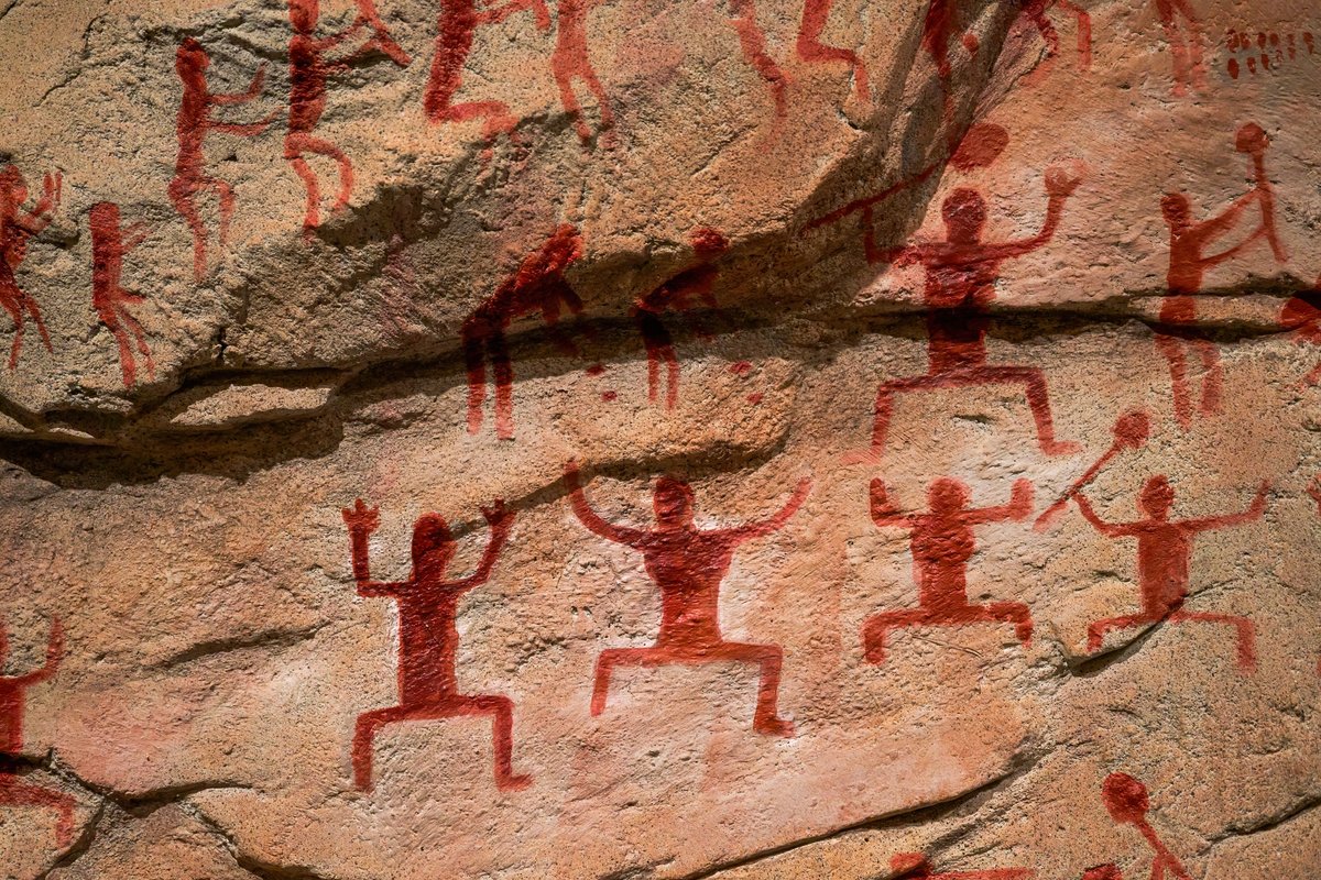 Huashan rock art in Guangxi, China
Photo: Steve; Courtesy Adobe Stock