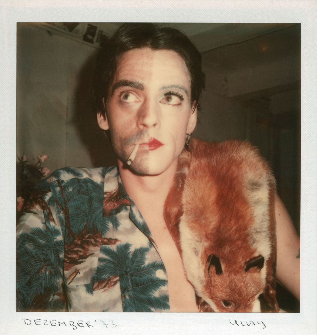 Ulay's Polaroid self portrait S'he (1973–1974) ULAY Foundation