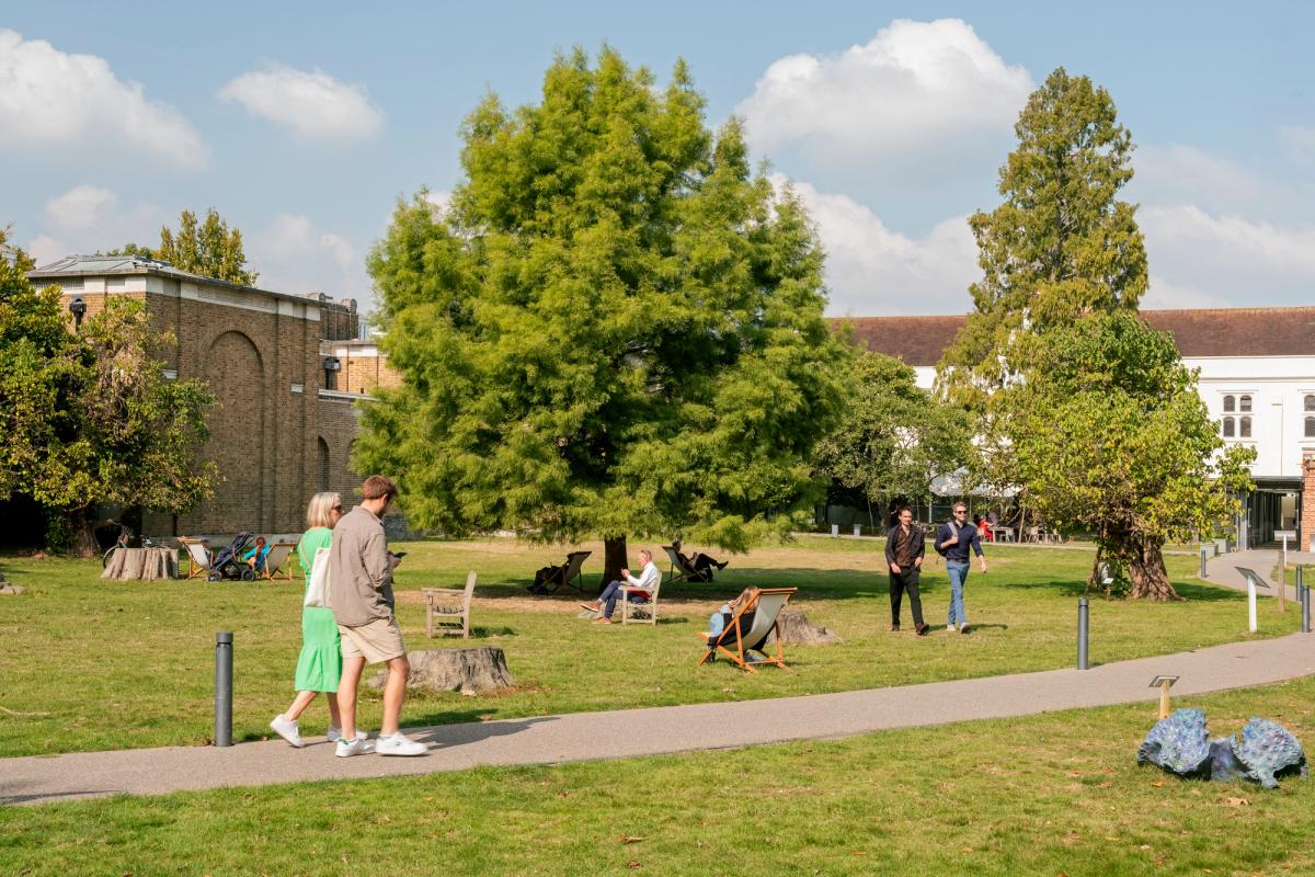 The Open Art project is designed to unlock the gallery's three acre grounds

© Luca Piffaretti