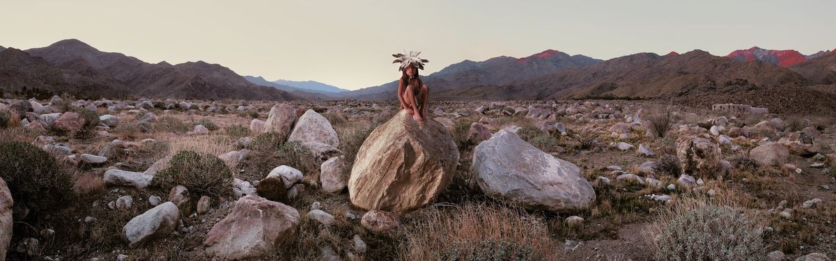 Cara Romero's Indian Canyon (2019) will be featured in the exhibition The Land Carries Our Ancestors: Contemporary Art by Native Americans Courtesy of the artist, © Cara Romero