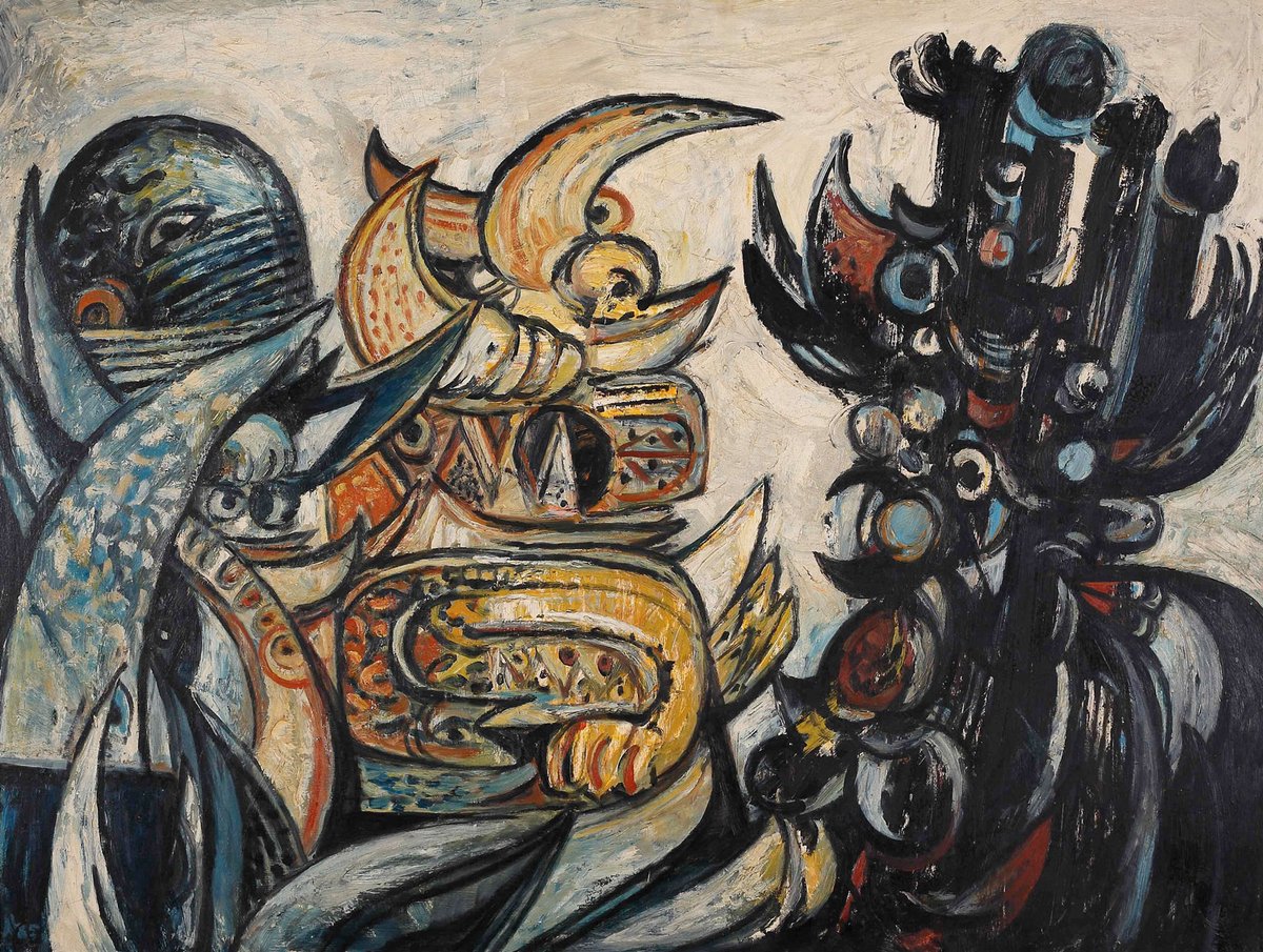 Latiff Mohidin, Provoke (1965) Courtesy of National Gallery Singapore