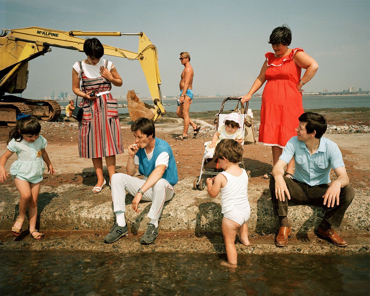 Fun in the sun: an image from Martin Parr’s The Last Resort © Martin Parr/Magnum Photos