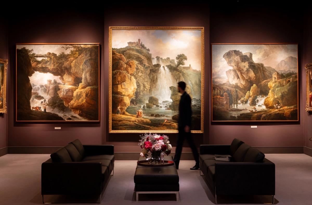 The stand of Galerie Eric Coatelem at Tefaf Maastricht's 2024 edition.

Photo by Loraine Bodewes. Courtesy of Tefaf