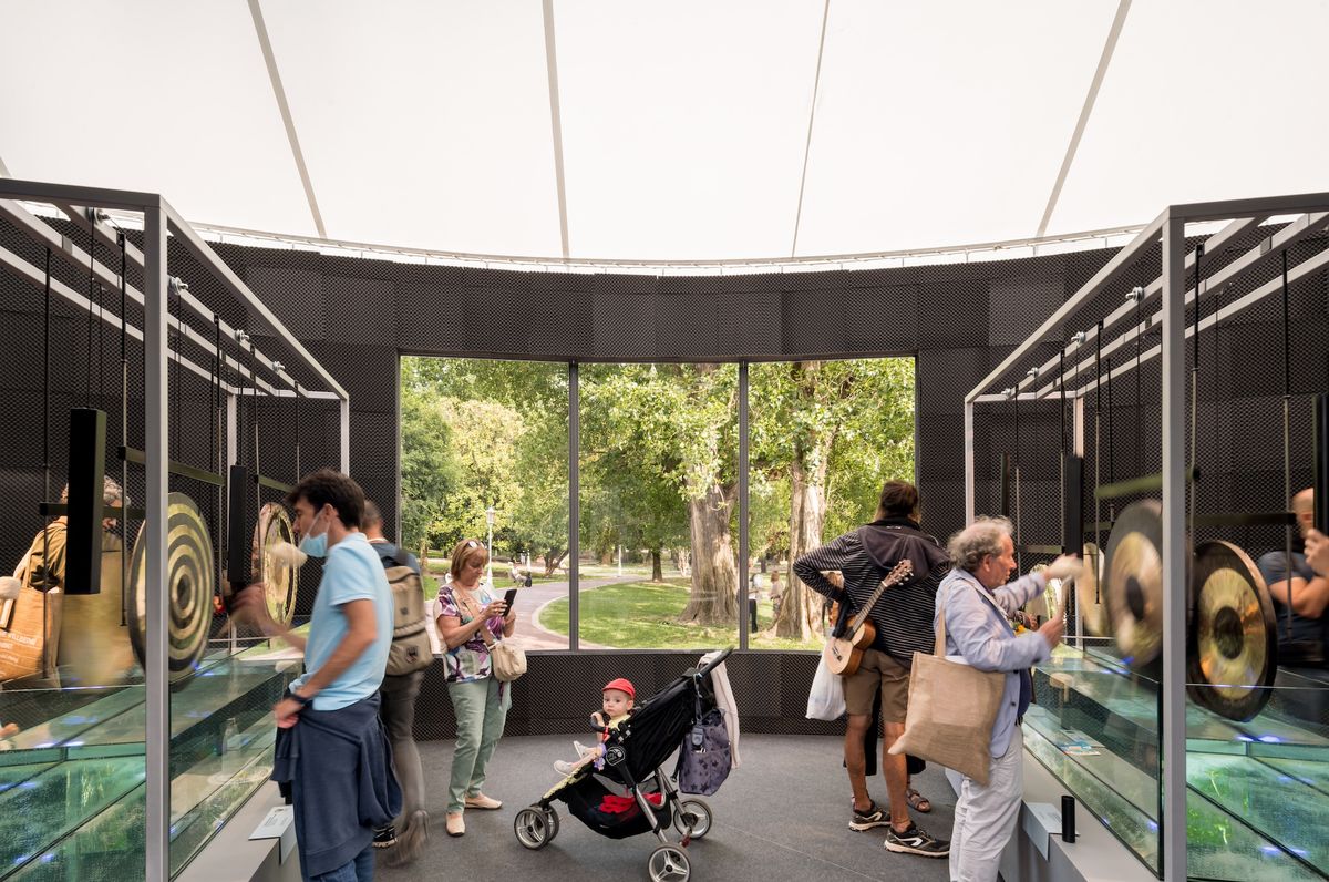 The Rubin Museum’s Mandala Lab in Bilbao in 2022 Photo by Javier de Paz Garcia, courtesy of the Rubin Museum of Art
