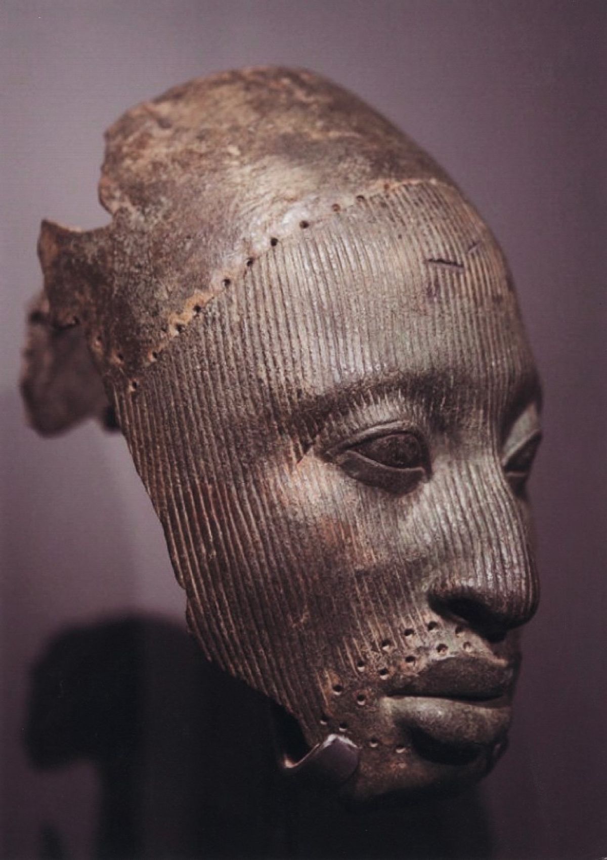 A 14th-century Ife head repatriated to Nigeria Courtesy The Metropolitan Museum of Art
