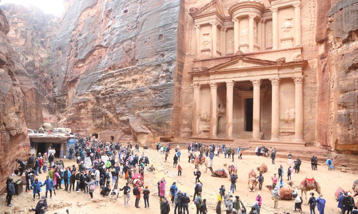 Unesco World Heritage site Petra reopens to tourists after flash flooding