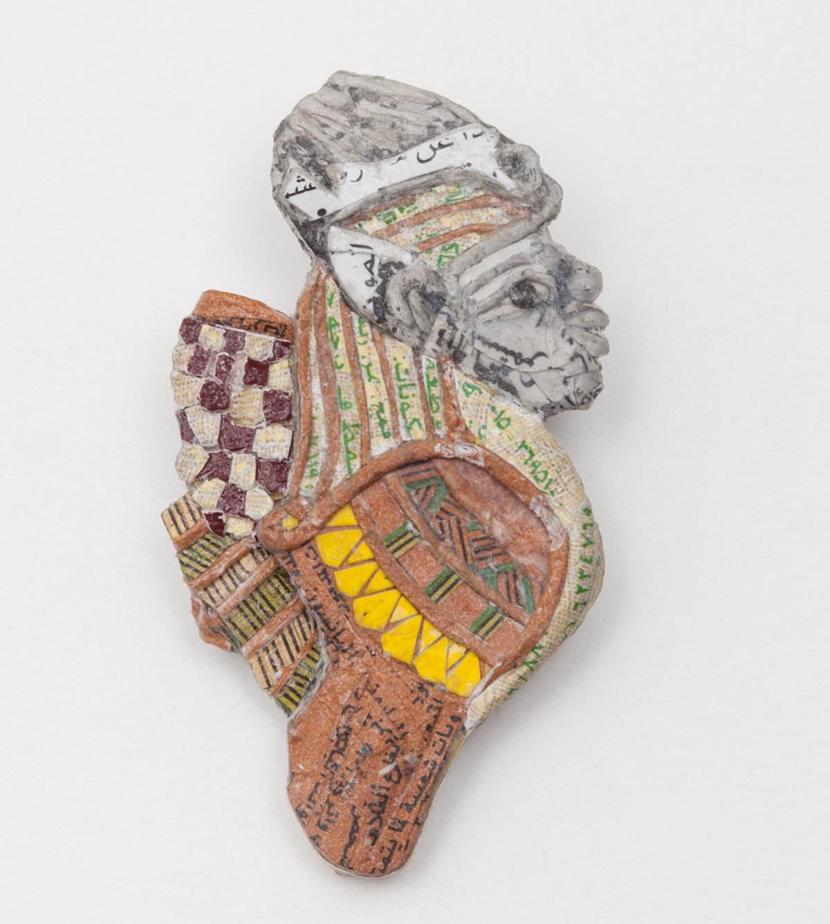 Rakowitz’s recreation of a Neo Assyrian relief (around 800BC) Courtesy of Michael Rakowitz