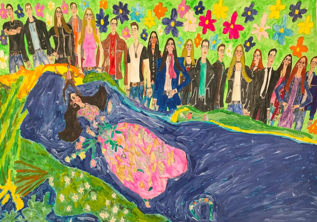 Rakibul Chowdhury, Ophelia after painting by Millais, 2017 Outside In