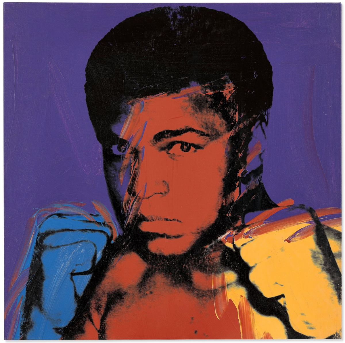 Andy Warhol, Muhammad Ali (1977) sold for $18.1m © Christie's Images Ltd. 2021
