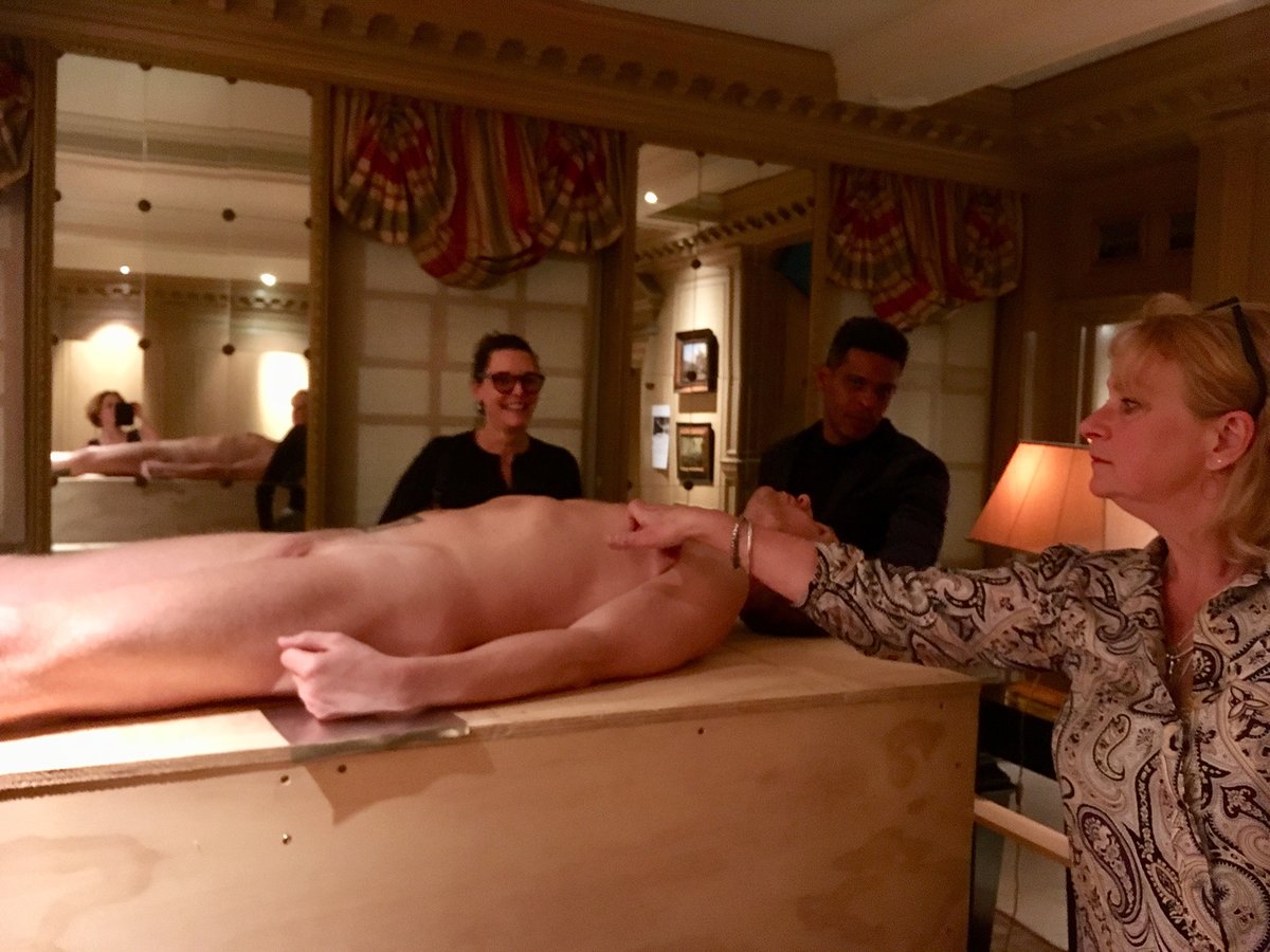 Fyodor Pavlov-Andreevich invited visitors to “play” his naked body like an instrument Louisa Buck