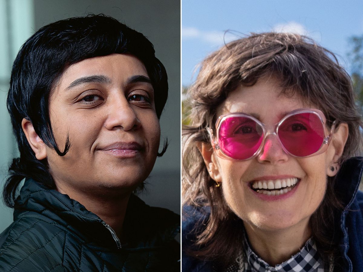 Monira Al Qadiri (left) and Kara Hamilton (right) will create works for the Lassonde Art Trail in Toronto Al Qadiri photo: Miro Kuzmanovic. Hamilton photo: lfdocumentation