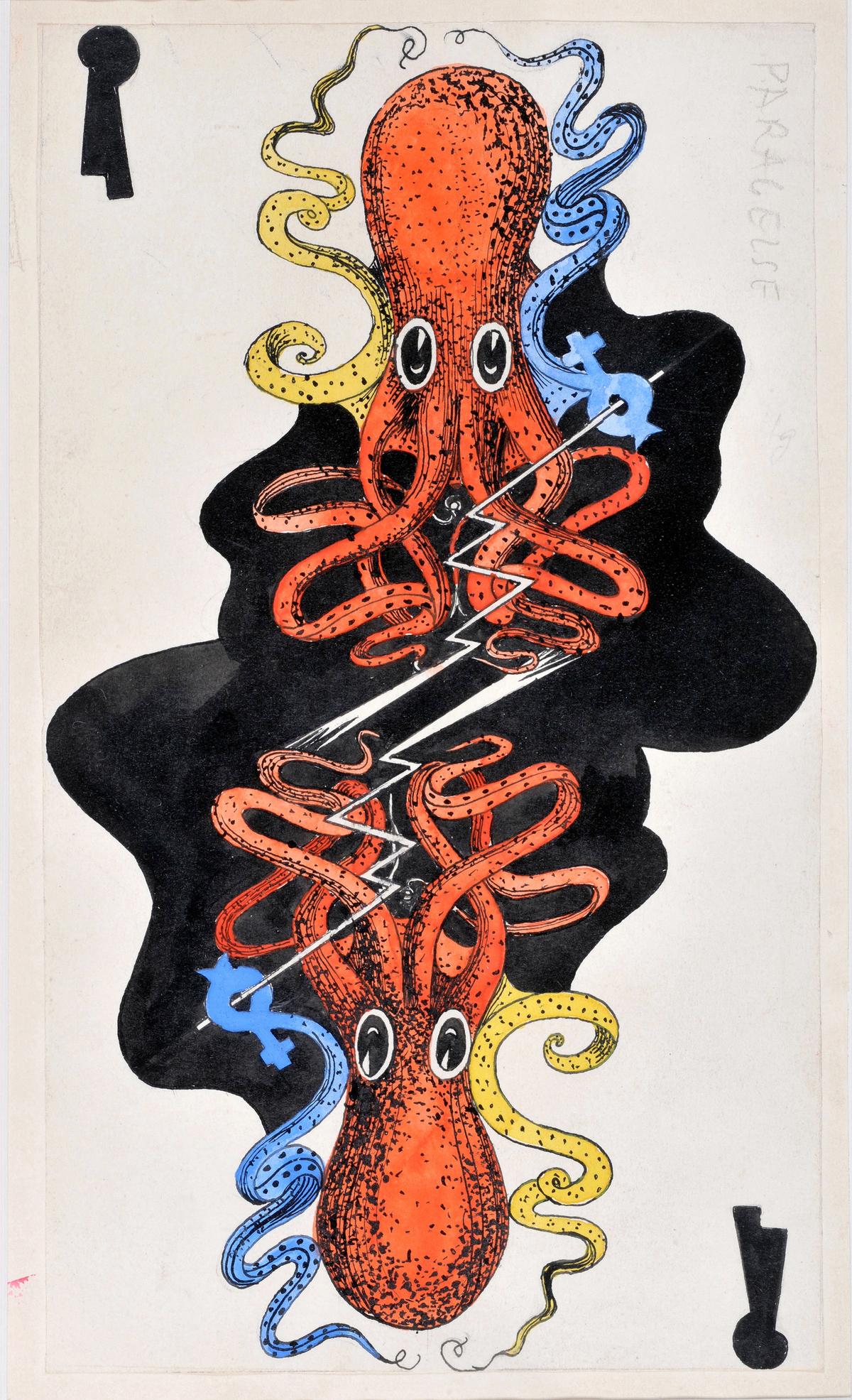 Tarot design by André Breton © Ville de Marseille, Dist. GrandPalaisRmn/Jean Bernard