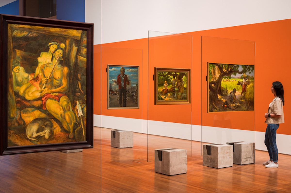 Installation view of Tropical at National Gallery Singapore