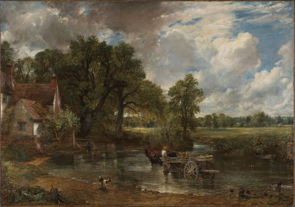 John Constable, The Hay Wain (1821) © The National Gallery, London