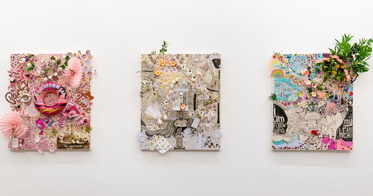 Installation view, Gretchen Andrews: Other Forms of Travel (2021) Courtesy of the artist and Annka Kultys Gallery