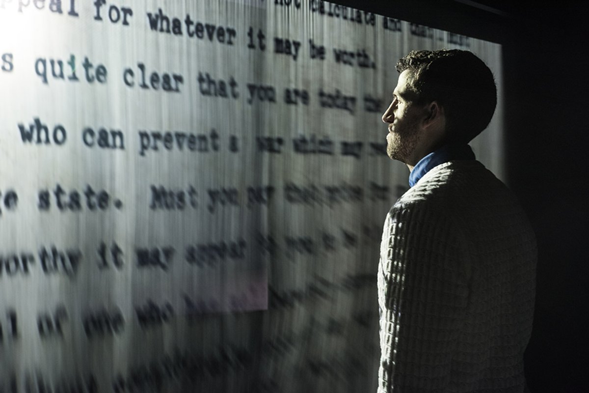 Jitish Kallat's Covering Letter (2012) will appear in India's pavilion Courtesy of artist and Philadelphia Museum of Art