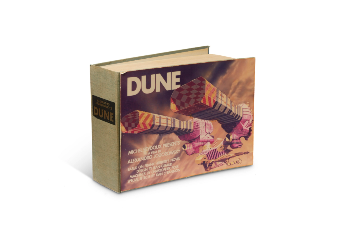 Frank Herbert, Alejandro Jodorowsky, Jean Giraud and others, Dune (around 1975). Courtesy Christie’s.