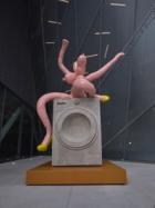 New Museum unveils Sarah Lucas's bawdy Bowery commission
