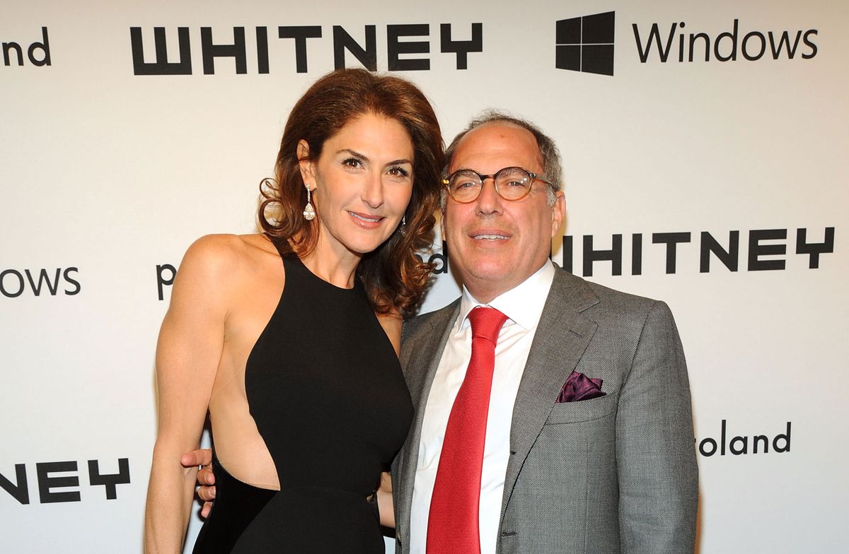 Warren Kanders (pictured with Allison Kanders at the Whitney Gala in 2012) has stepped down as vice chairman of the Whitney Museum of American Art after protests © Ben Gabbe/Getty Images