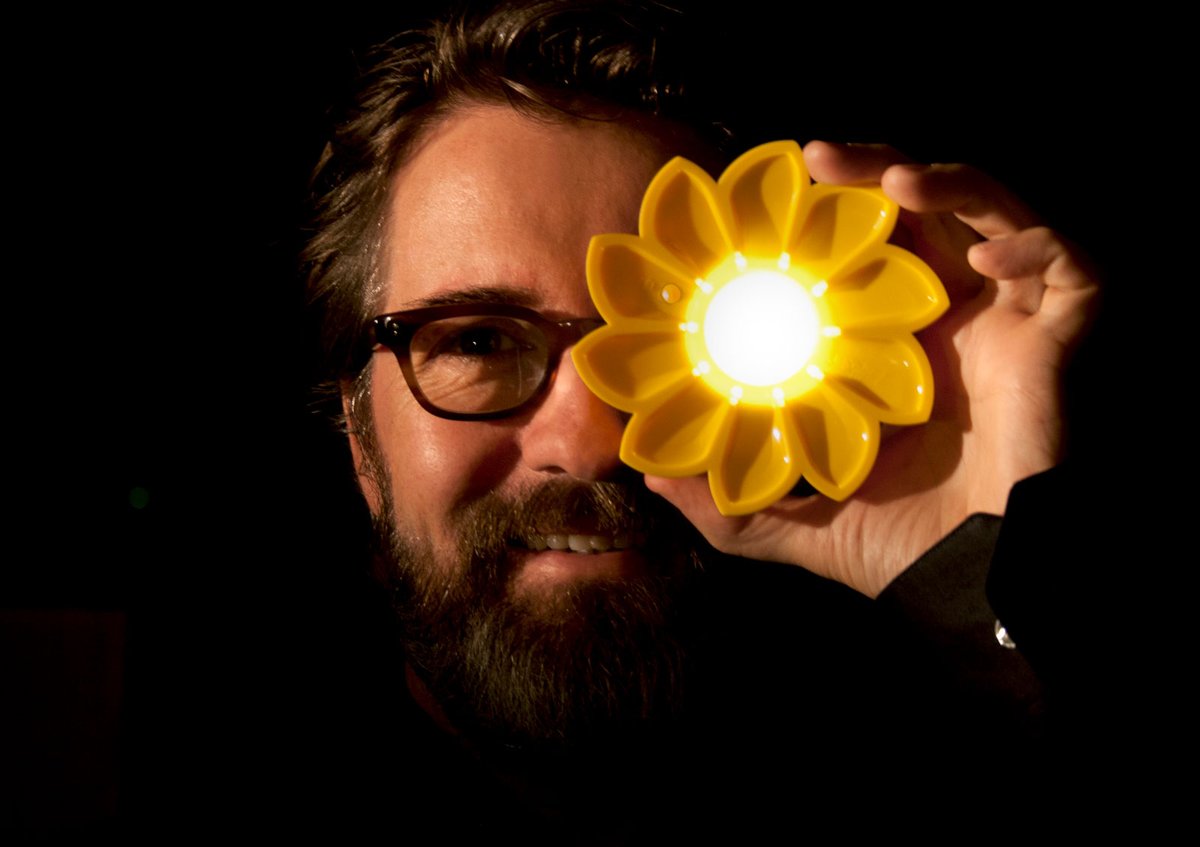 Olafur Eliasson, the co-founder of Little Sun Little Sun