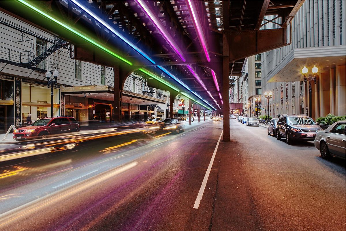 Jack C. Newell and Vinod Havalad's Wabash Lights (2024) Photo: Courtesy Gertie