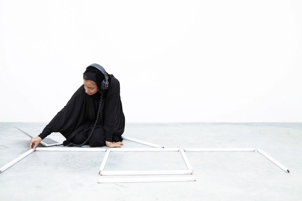 The late Raiya Al Rawahi will have her final works shown in the inaugural exhibition at the Omani pavilion at the 58th Venice Biennale. 
Image courtesy of the National Pavilion of the Sultanate of Oman