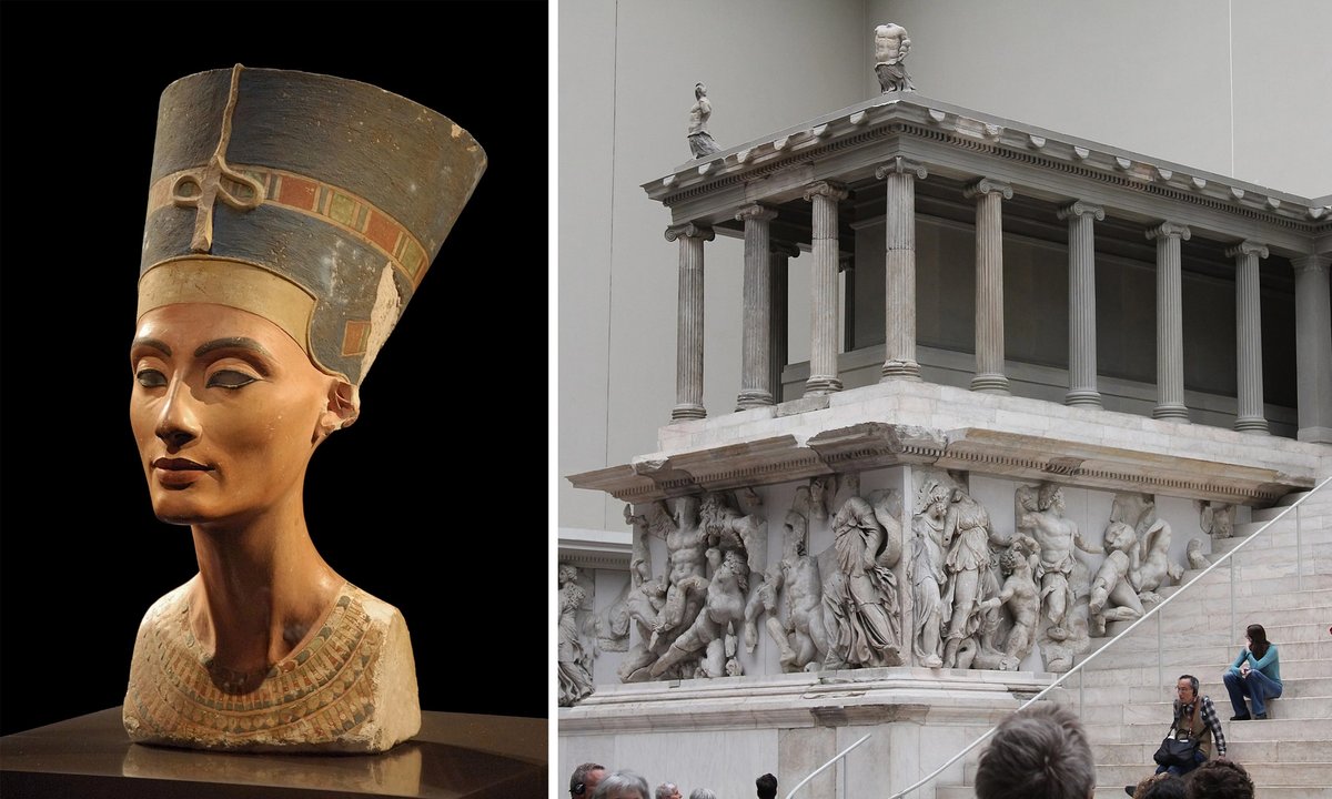 No plans to return Berlin’s star museum points of interest Nefertiti and Pergamon Altar, German official says No plans to return Berlin’s star museum points of interest Nefertiti and Pergamon Altar, German official says