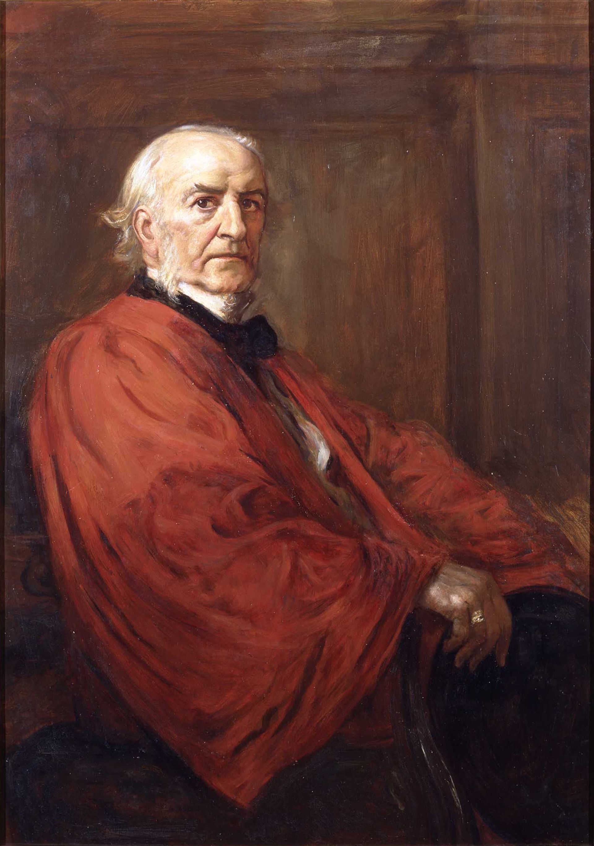 The Liberal politician William Ewart Gladstone is among those listed as having “financial or family interests in the slave trade” © Parliamentary Art Collection