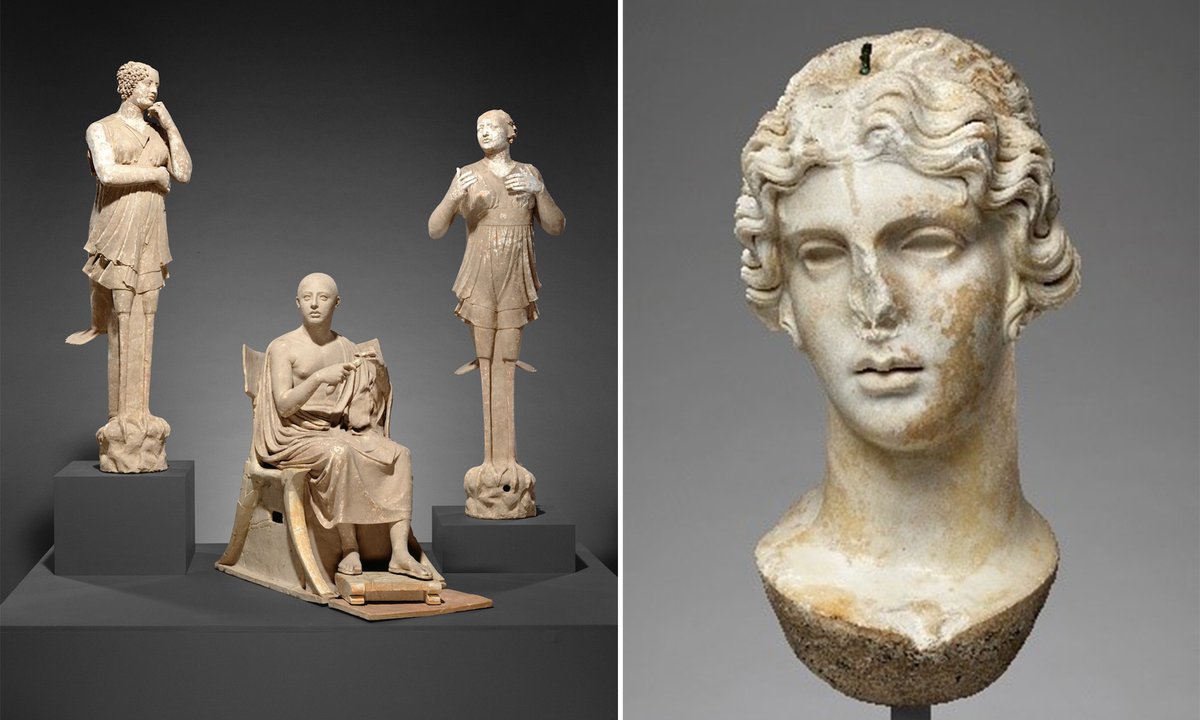 The Getty Museum will return a set of illegally excavated life-size statues to Italy The Getty Museum will return a set of illegally excavated life-size statues to Italy
