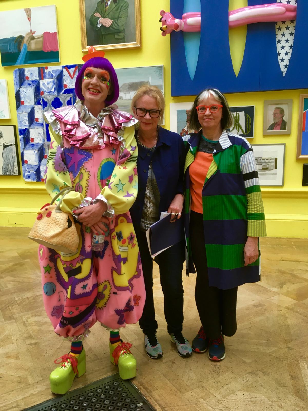 Coming between Perry and his wife in Buck decor inspired yellow room Louisa Buck