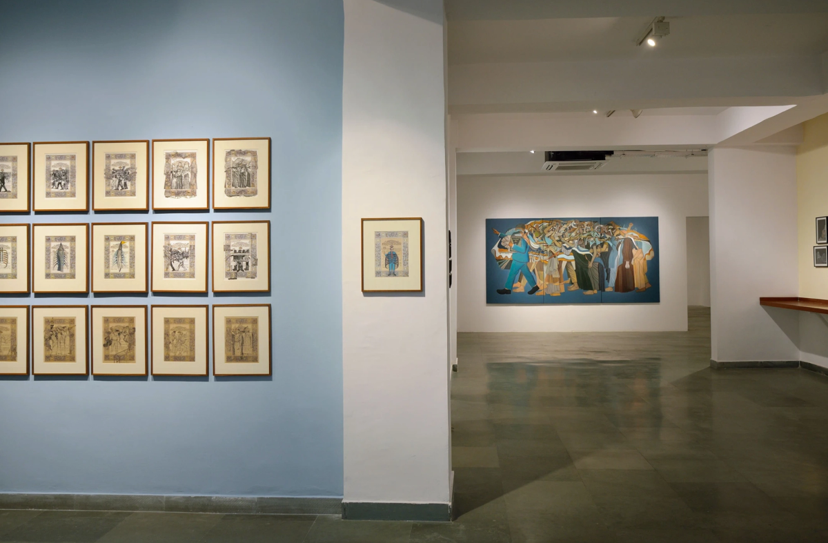 Installation view of Sense and Sensibilities at Anant Art gallery in Noida
Courtesy of Anant Art