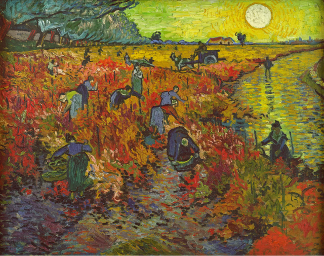 Why did Van Gogh fail to sell his work?