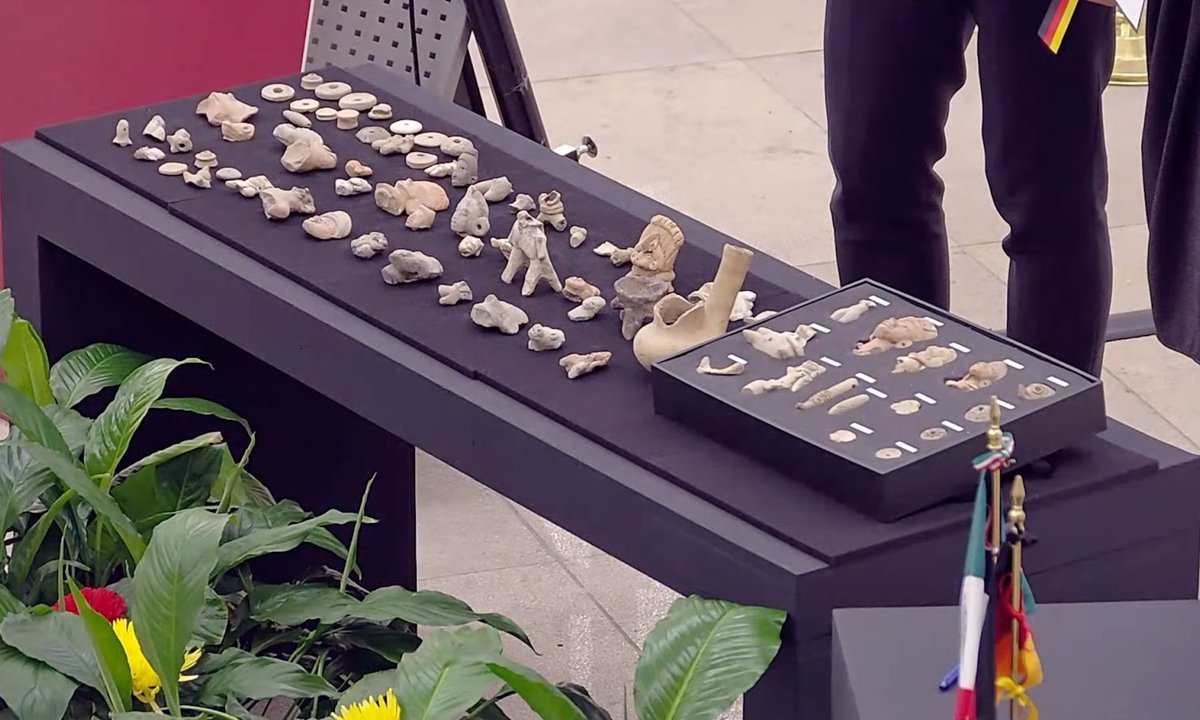 Deutsche Behörden geben 75 antike Artefakte nach Mexiko zurück