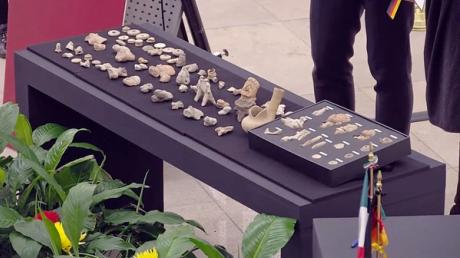  German authorities repatriate 75 ancient artefacts to Mexico 