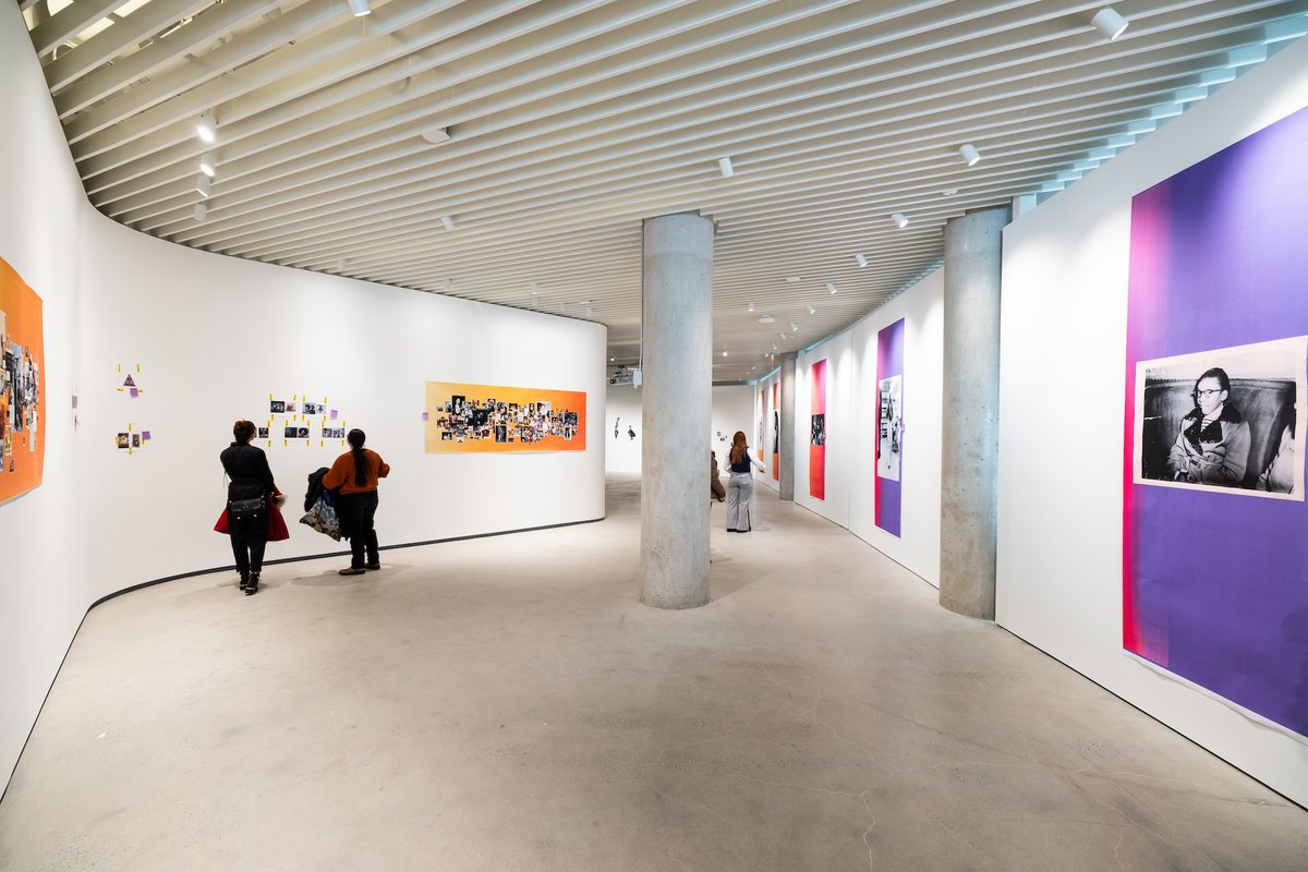 A new exhibition space for the Museum of Contemporary African Diasporan Arts at L10 Arts and Cultural Center, Brooklyn Photo: Gregg Richards, courtesy the Brooklyn Public Library