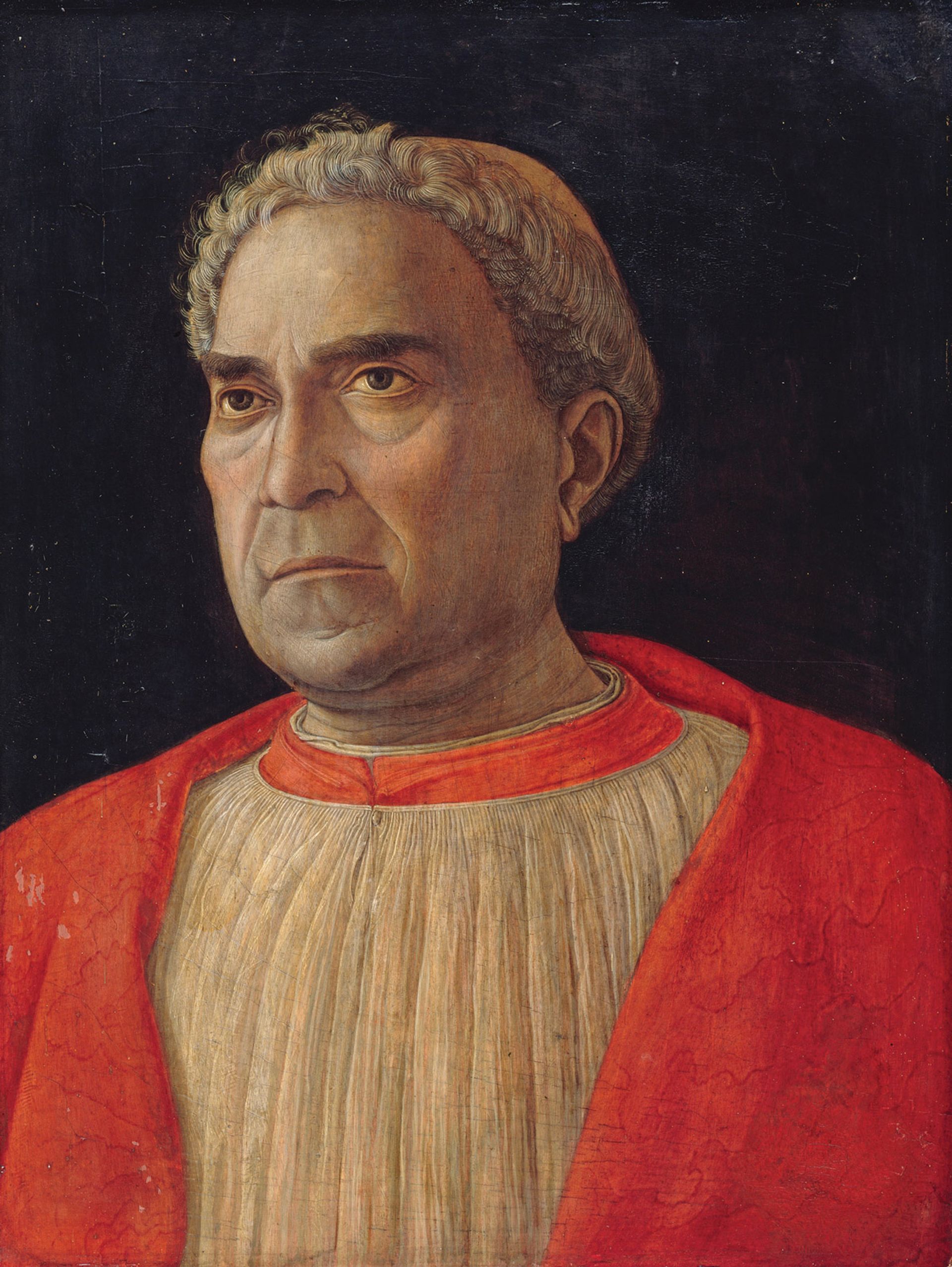 “richest man in the world”: Andrea Mantegna’s Portrait of Cardinal Ludovico Trevisan (1459-60) © Gemäldgalerie, Berlin