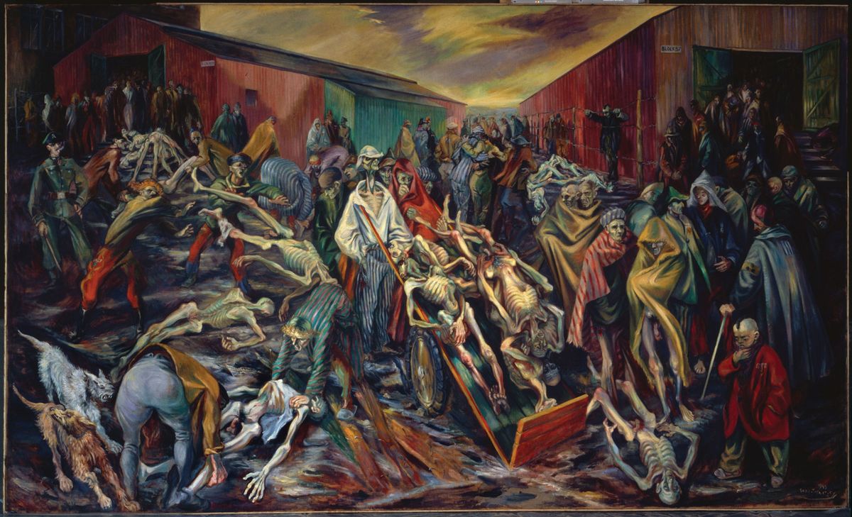 Boris Taslitzky Le Petit Camp A Buchenwald