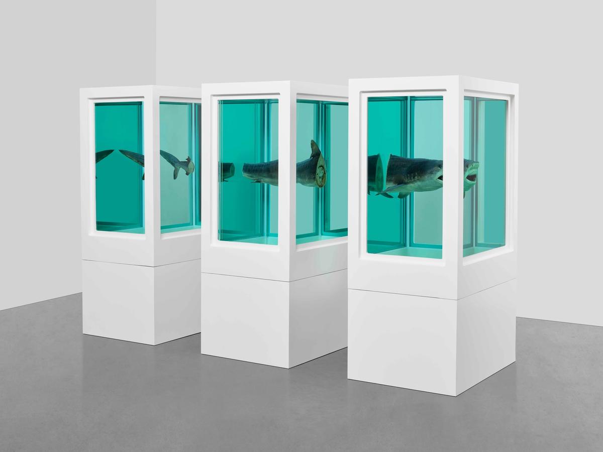 Damien Hirst's Myth Explored, Explained, Exploded (1993) is discussed on the artist's Instagram feed courtesy the artist