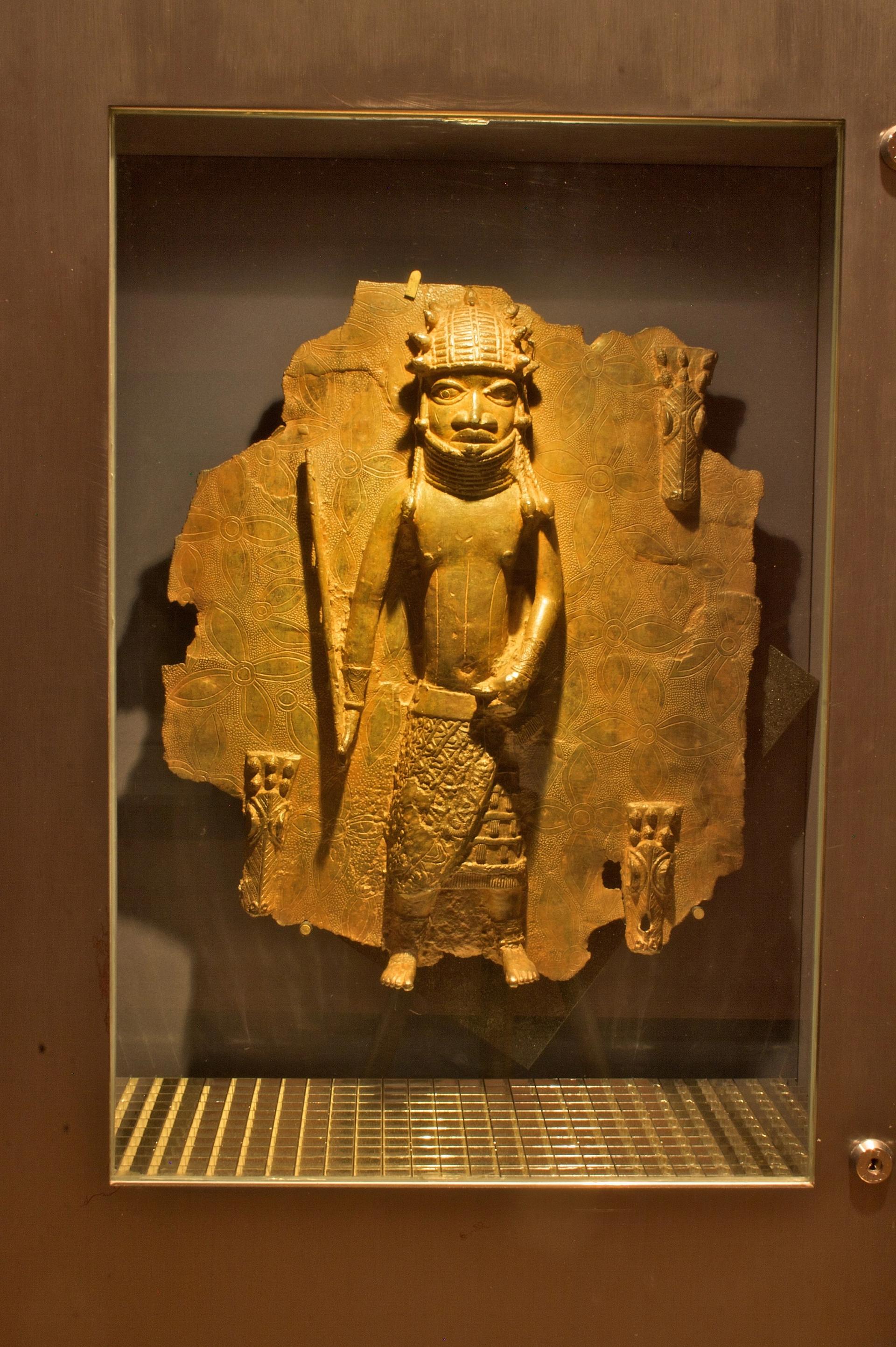 A Benin bronze at the Horniman Museum in south London Photo: Mike Peel