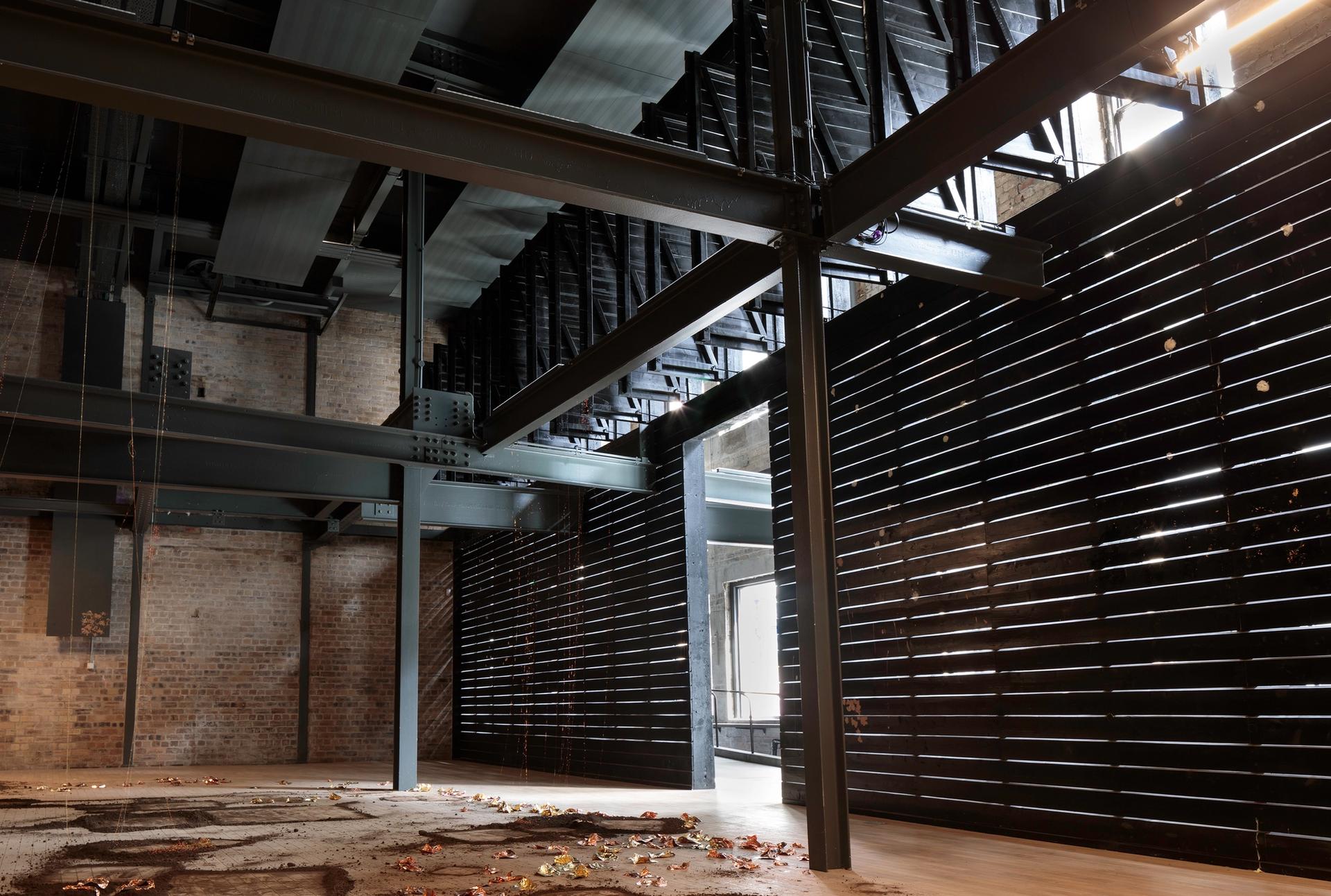 Fruitmarket gallery's new double-height warehouse space will host performance and installation work Photo: Ruth Clark