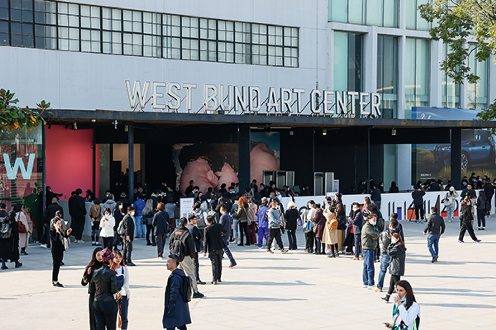 The organisers of West Bund Art & Design fair—and the 78 participating galleries—are hoping Covid-19
will not disrupt this year’s event

Courtesy of West Bund Art & Design