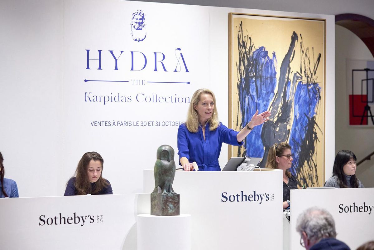 France's art sales at auction have fallen after two years of growth

© Sotheby's