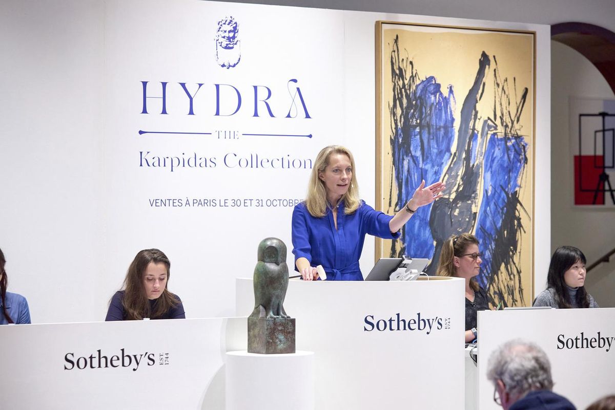 France's art sales at auction have fallen after two years of growth
© Sotheby's