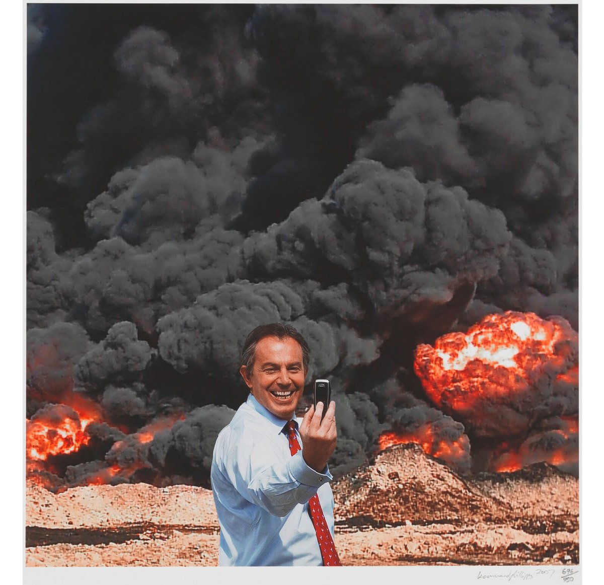 Peter Kennard and Cat Phillipps, Photo Op (2007) © kennardphillipps