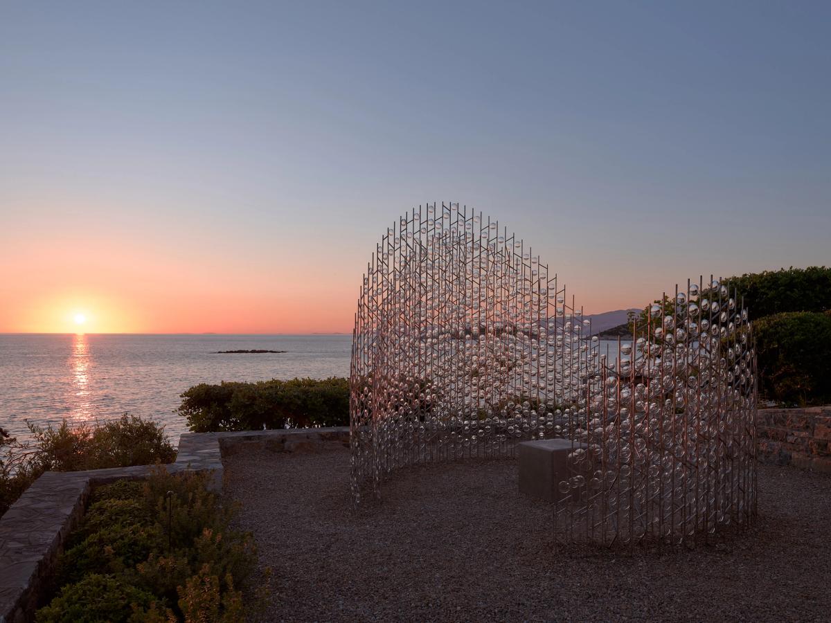Chronotopia by Caitlind R.C Brown and Wayne Garrett, the winners of the 2026 Art Prize Mamidakis Foundation Photo: Loukianos Arnaoutakis/G&A Mamidakis Foundation