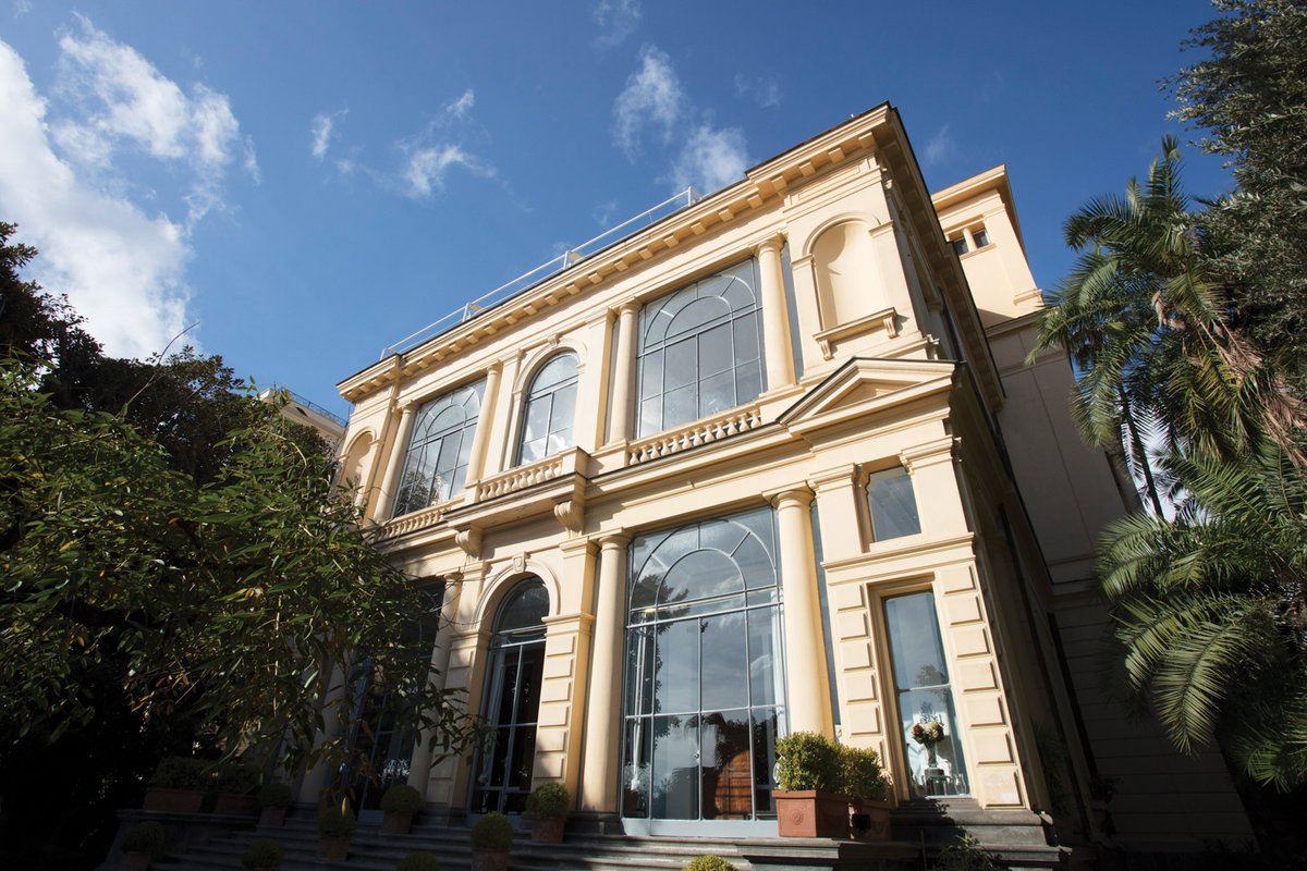 Thomas Dane Gallery in the Casa Ruffo, Naples