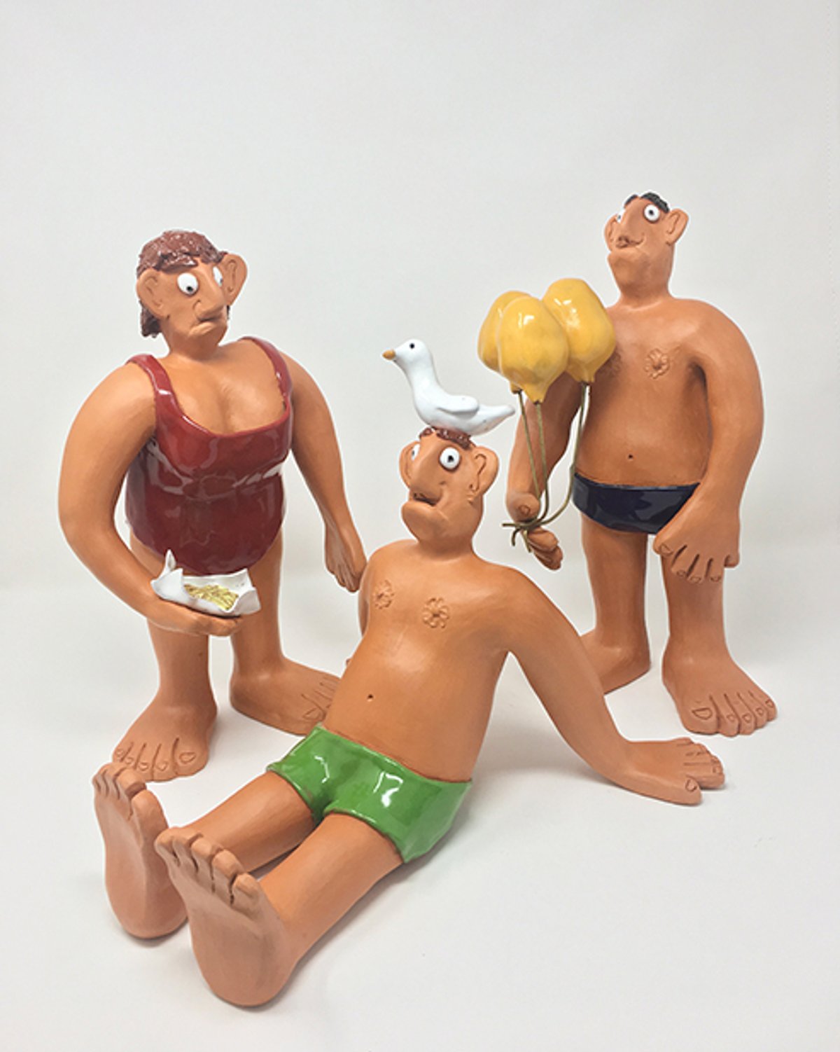 Robin Cawrdon-Stewart's Stanley, Sandra & Geoffrey (2018) Courtesy Sotheby's