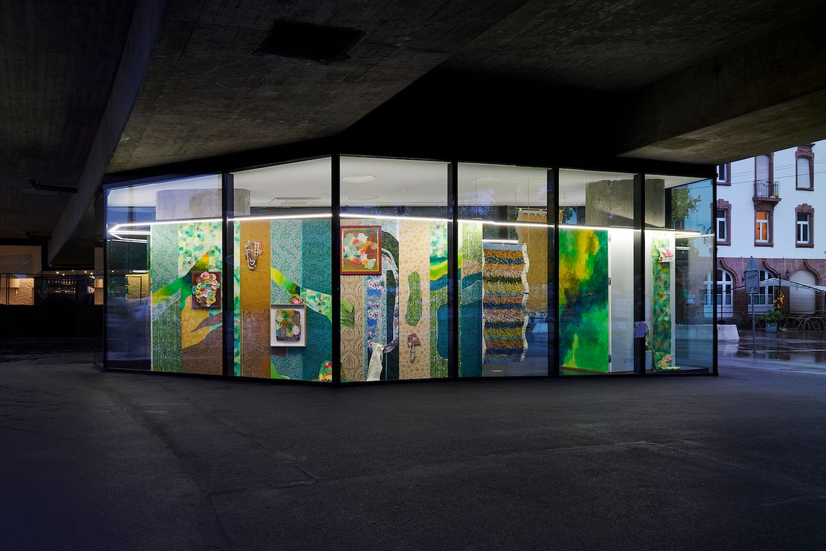 An exterior view of Ludovica Gioscia: The Tenderness of Insects, held at Vitrine’s Basel location from 12 September 2019 to 19 January 2020
Courtesy of Vitrine. Photo: Nici Jost